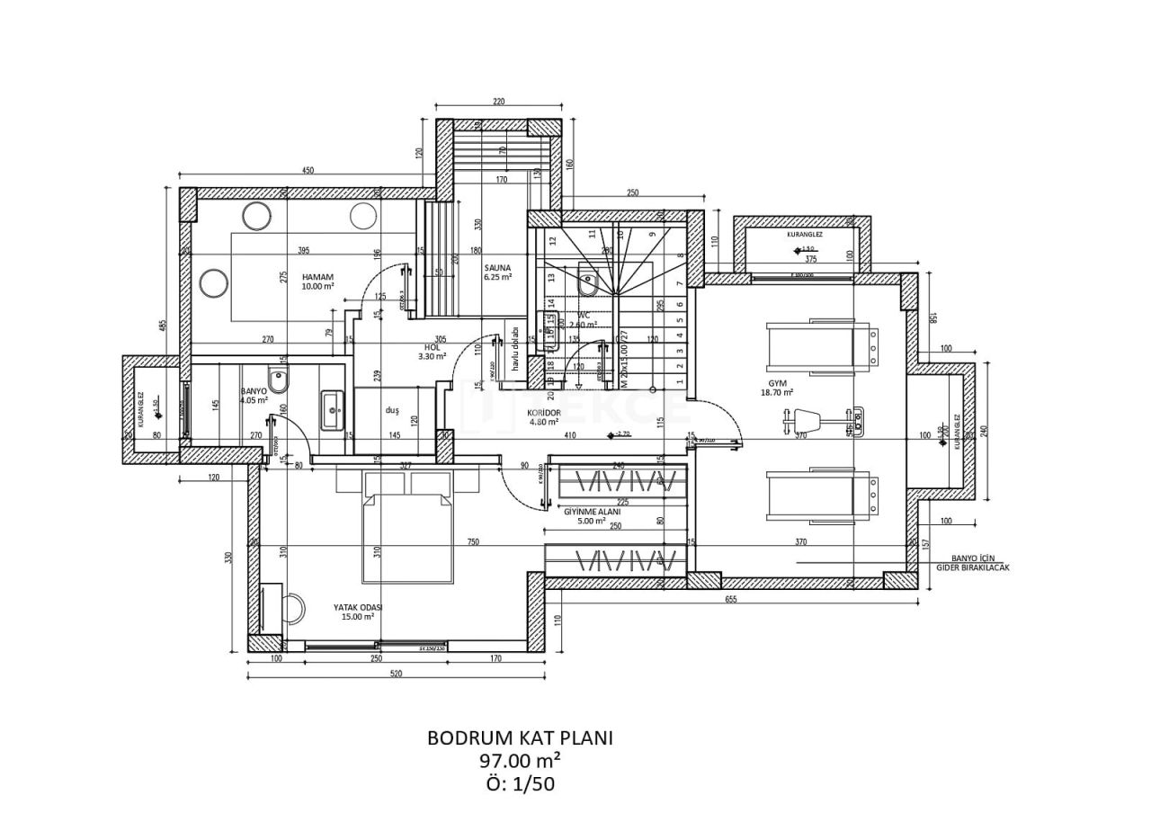 Вилла в Фетхие, Турция, 420 м² - фото 17