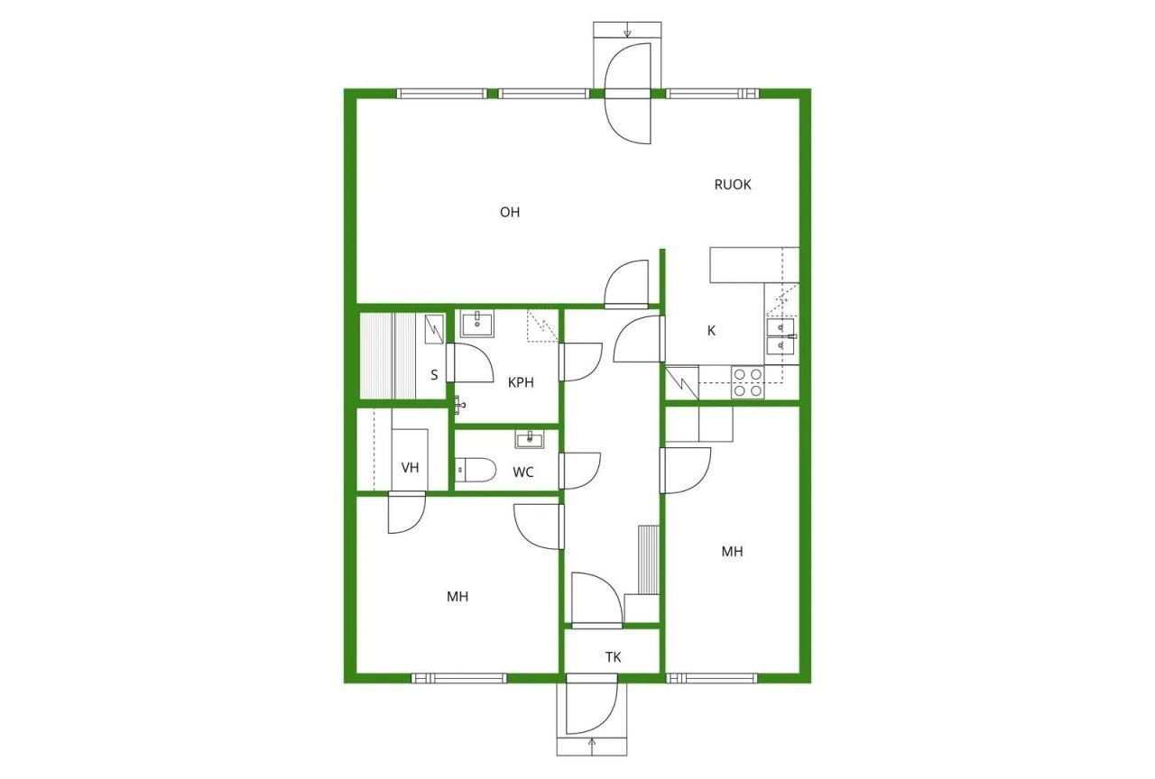 Таунхаус в Лиекса, Финляндия, 80 м² - фото 2