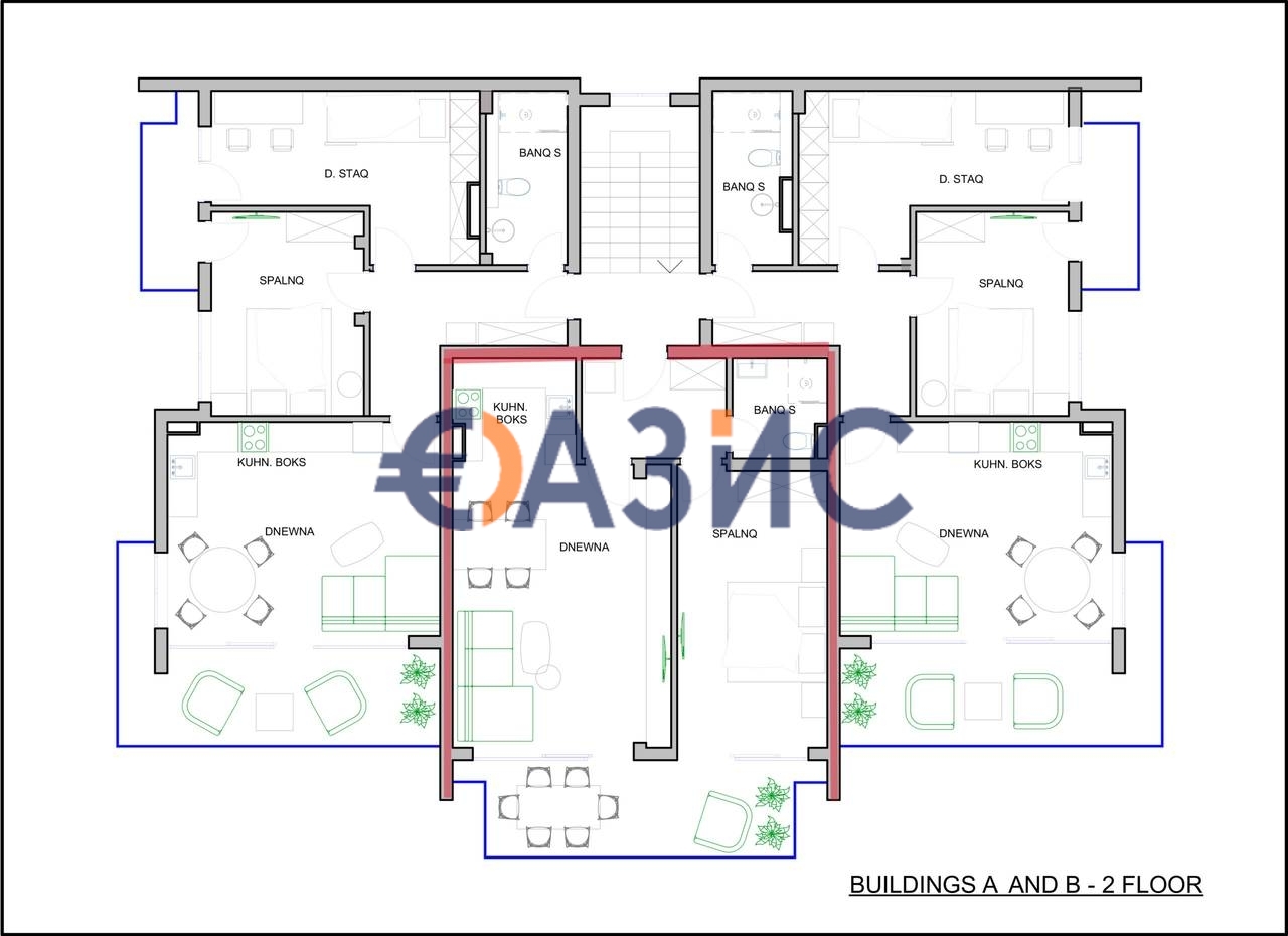 Апартаменты в Поморие, Болгария, 82.4 м² - фото 18