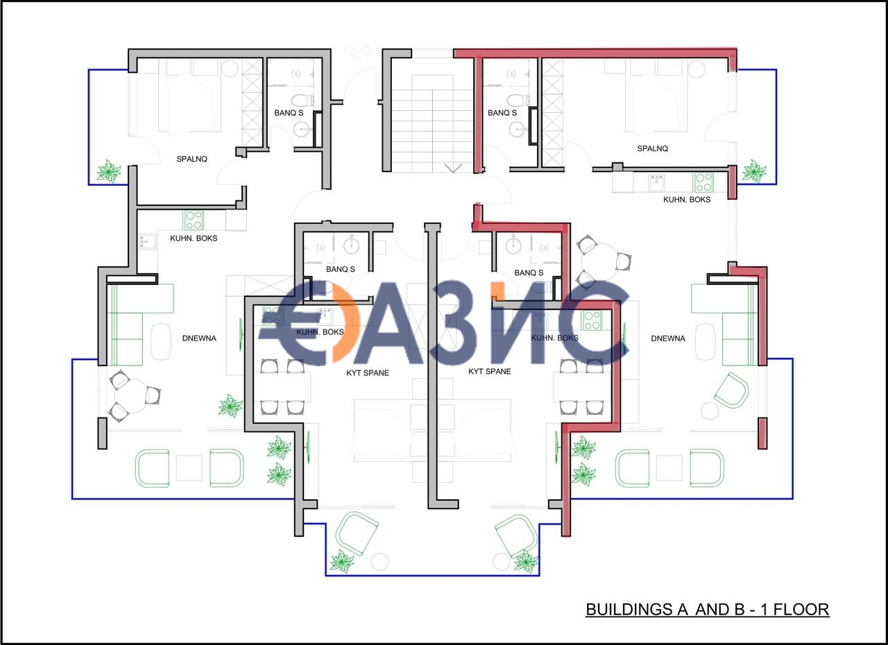 Апартаменты в Поморие, Болгария, 92 м² - фото 18