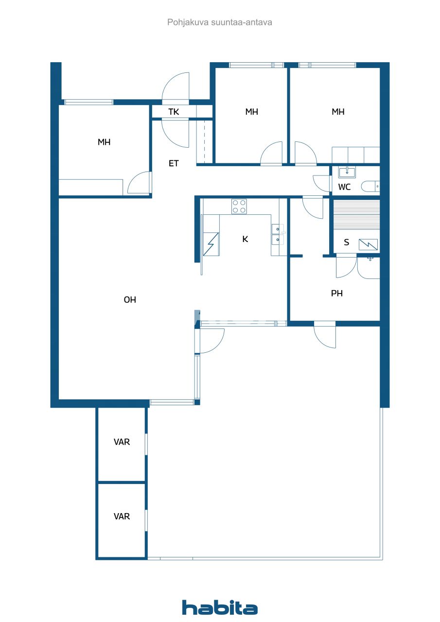 Квартира в Хельсинки, Финляндия, 87 м² - фото 2