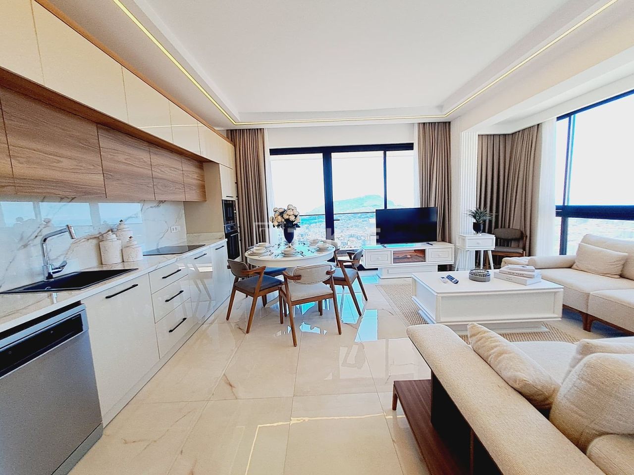 Апартаменты в Алании, Турция, 110 м² - фото 18