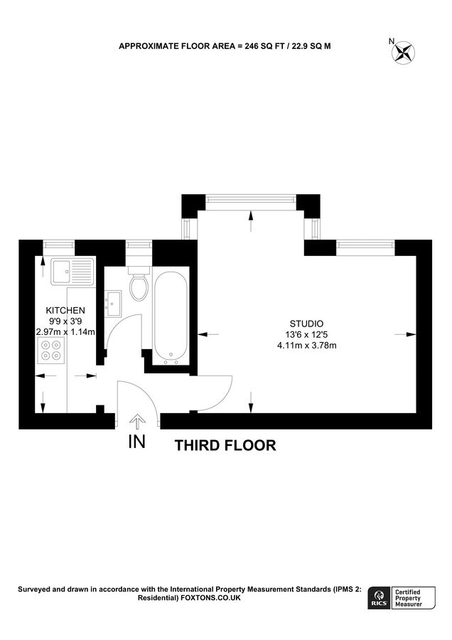 Квартира в Лондоне, Великобритания, 23 м² - фото 6