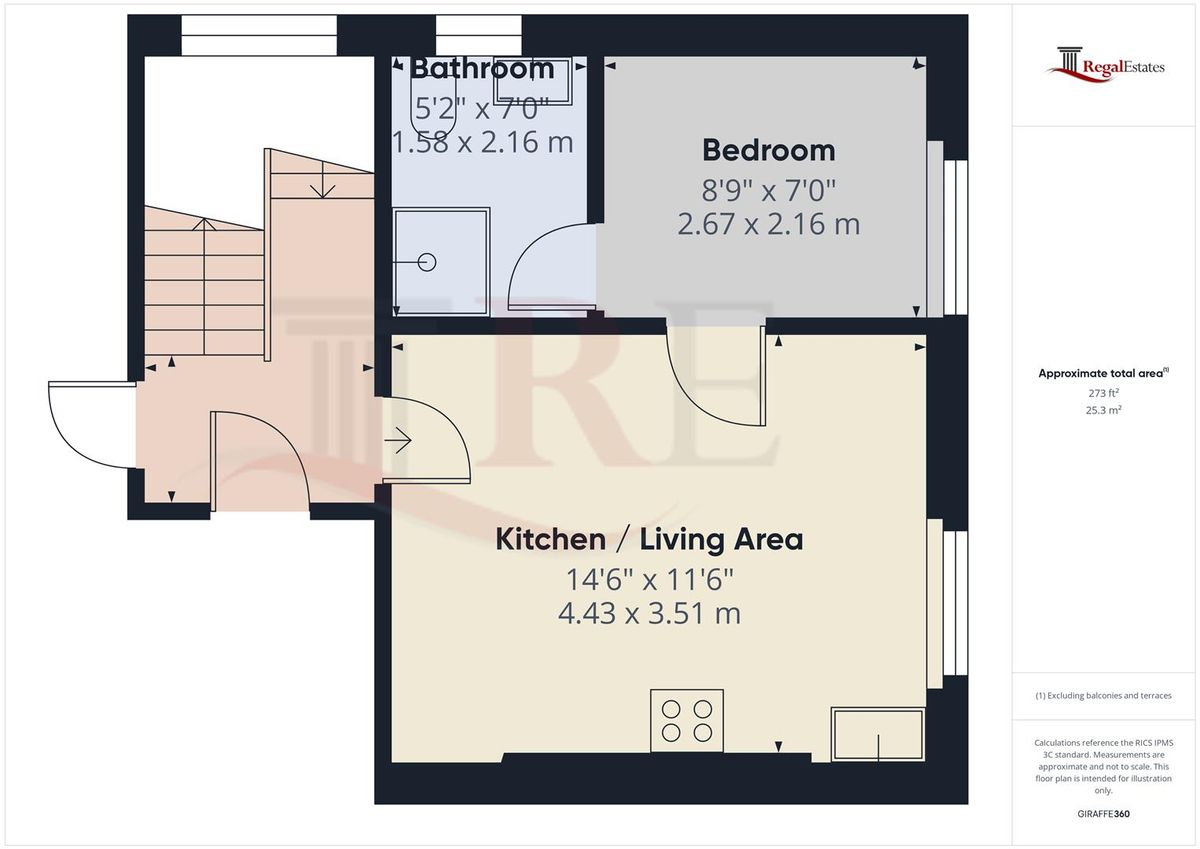 Квартира в Лондоне, Великобритания, 25 м² - фото 7