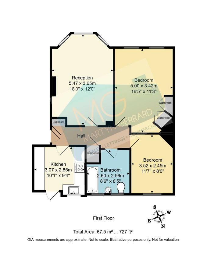 Квартира в Лондоне, Великобритания, 68 м² - фото 10