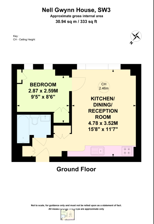 Квартира в Лондоне, Великобритания, 31 м² - фото 17