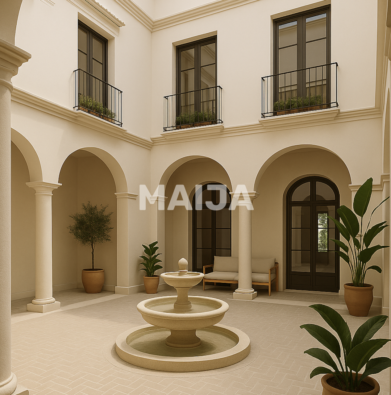 Апартаменты Эль-Пуэрто-де-Санта-Мария, Испания, 58 м² - фото 2