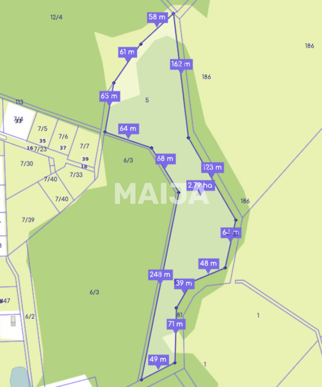Земля Dobra (Szczecińska), Польша, 162 888 м² - фото 5