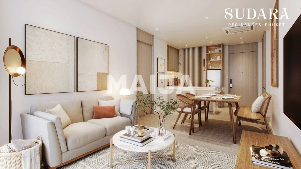 Апартаменты на острове Пхукет, Таиланд, 52 м² - фото 10