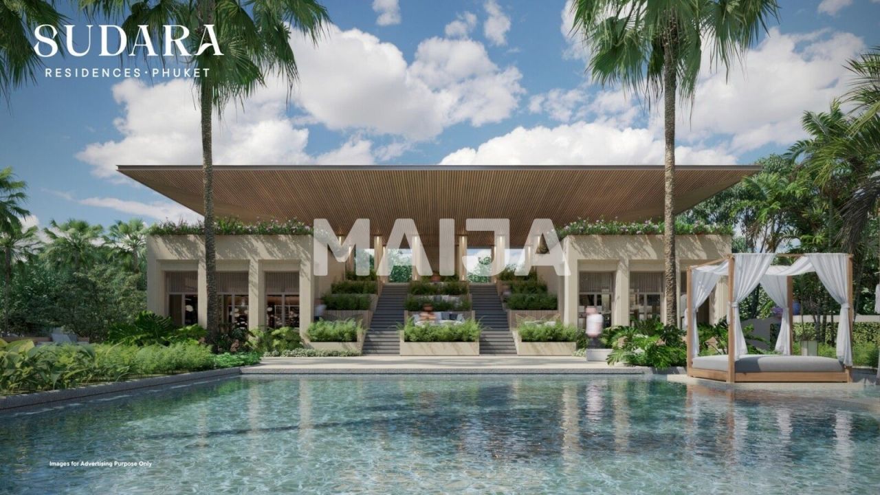 Апартаменты на острове Пхукет, Таиланд, 52 м² - фото 12