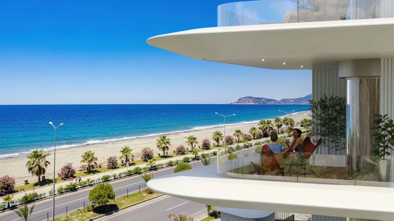 Апартаменты в Алании, Турция, 60 м² - фото 13