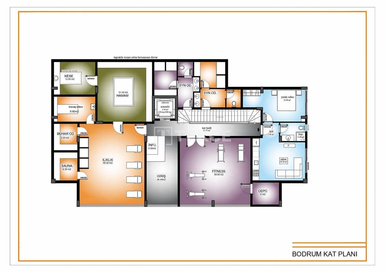 Пентхаус в Алании, Турция, 180 м² - фото 6
