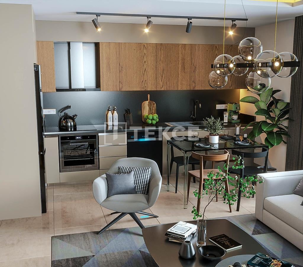 Апартаменты в Анталии, Турция, 60 м² - фото 10