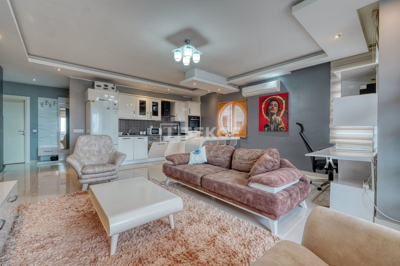 Апартаменты в Алании, Турция, 75 м² - фото 12