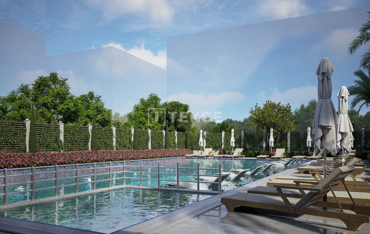 Апартаменты в Алании, Турция, 55 м² - фото 12