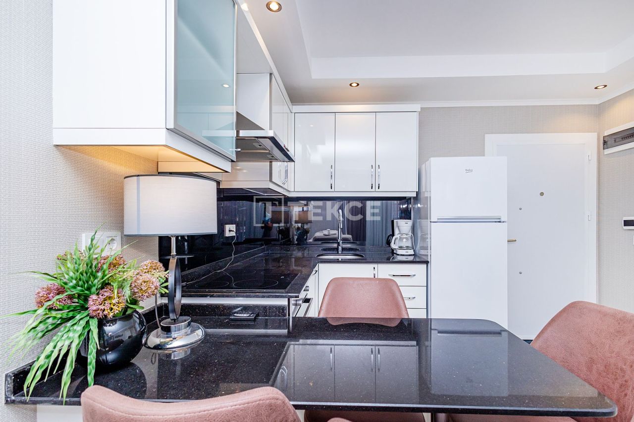 Апартаменты в Алании, Турция, 55 м² - фото 15