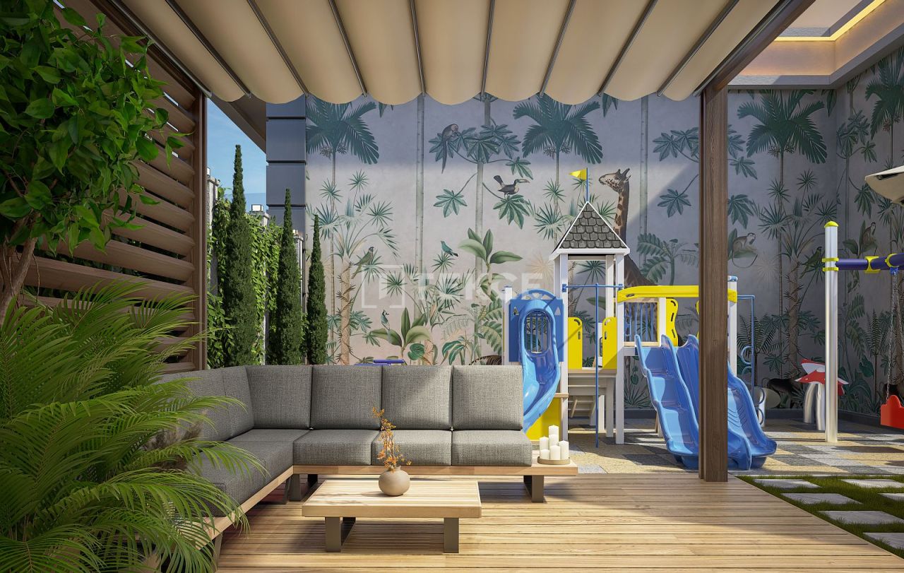 Апартаменты в Алании, Турция, 55 м² - фото 16