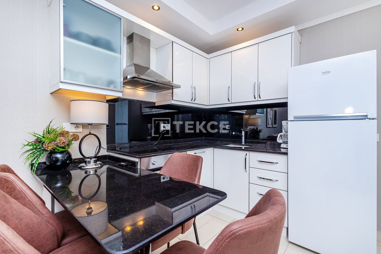 Апартаменты в Алании, Турция, 55 м² - фото 16