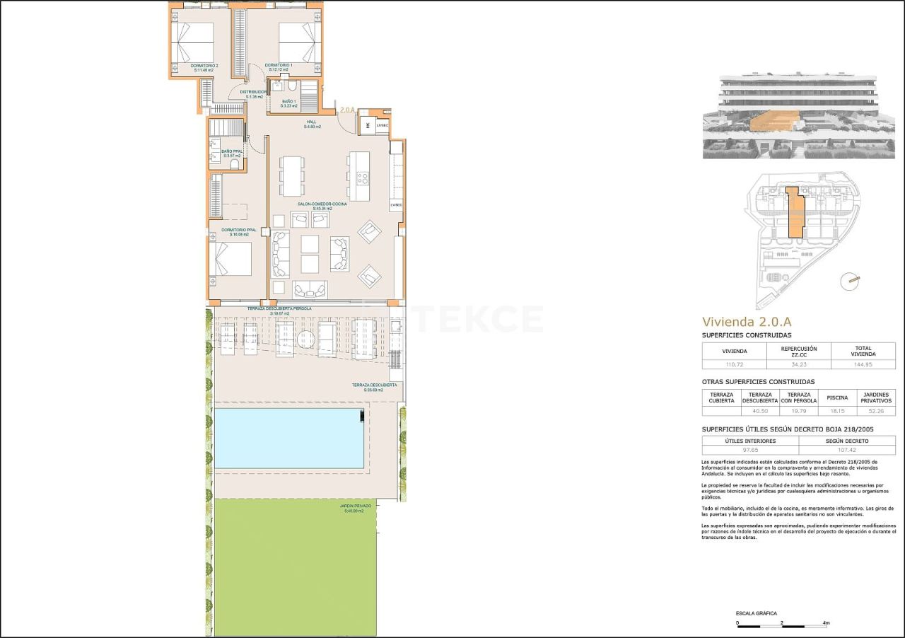Пентхаус в Михасе, Испания, 120 м² - фото 17