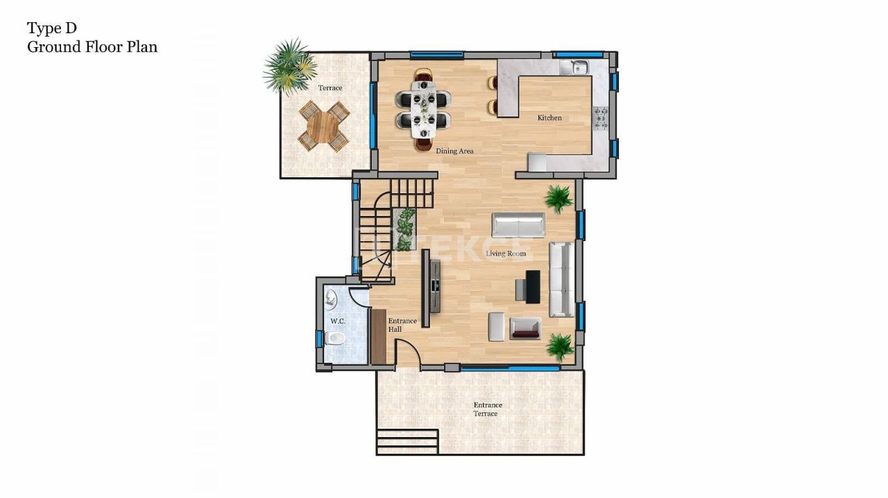 Вилла в Газимагусе, Кипр, 240 м² - фото 18