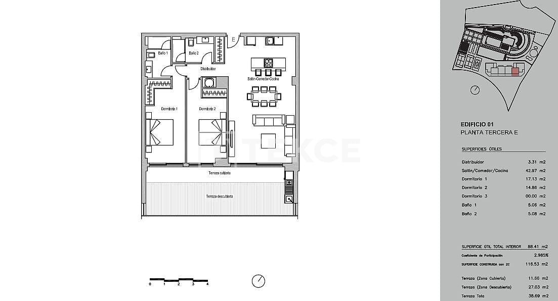 Апартаменты в Фуэнхироле, Испания, 107 м² - фото 18
