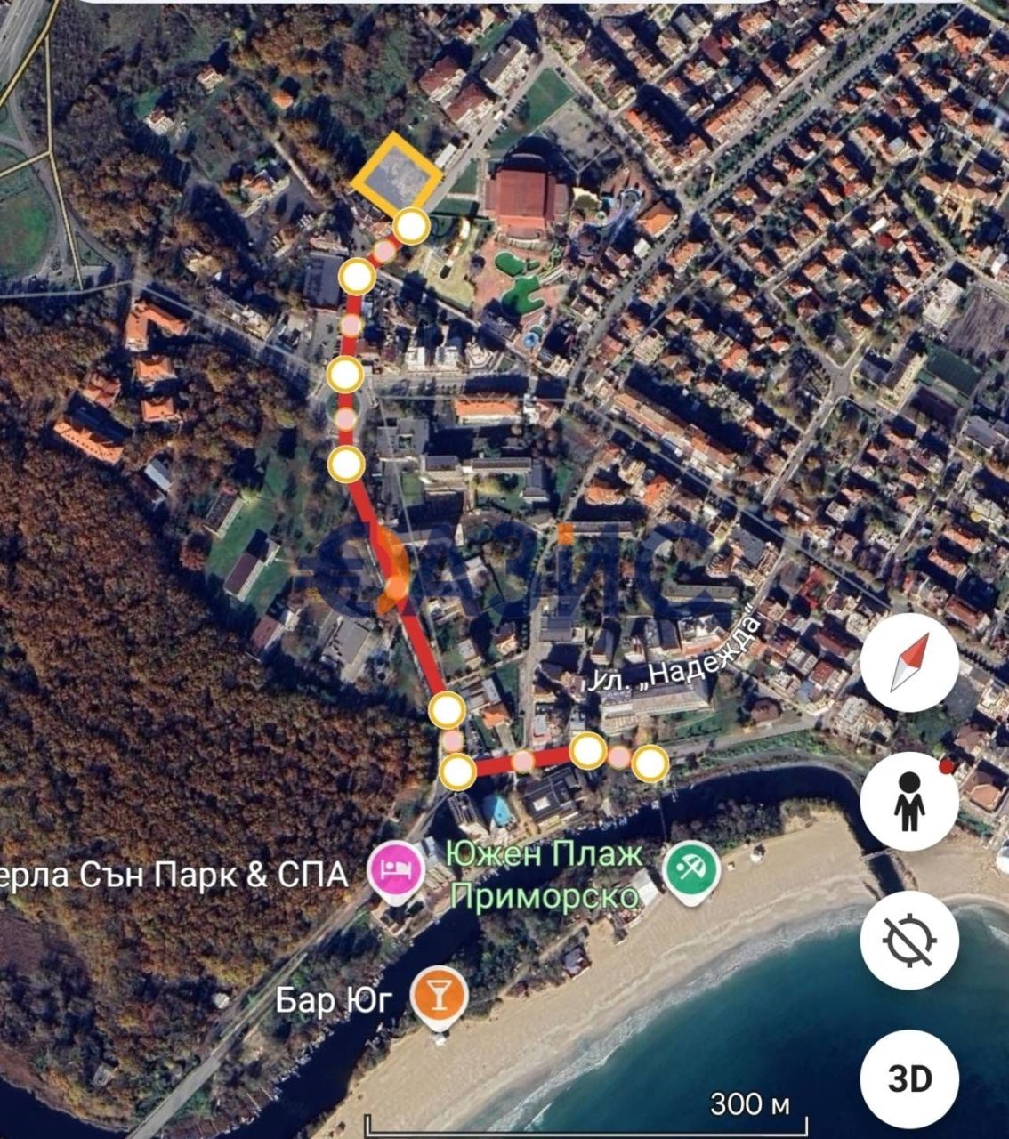 Апартаменты в Приморско, Болгария, 41 м² - фото 11