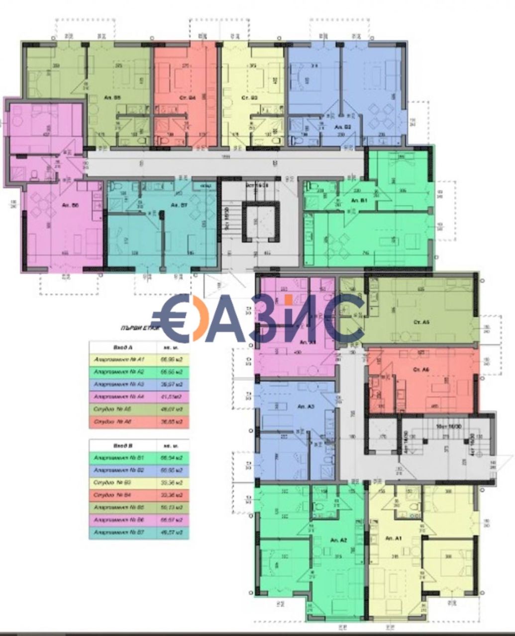 Апартаменты в Несебре, Болгария, 67 м² - фото 19