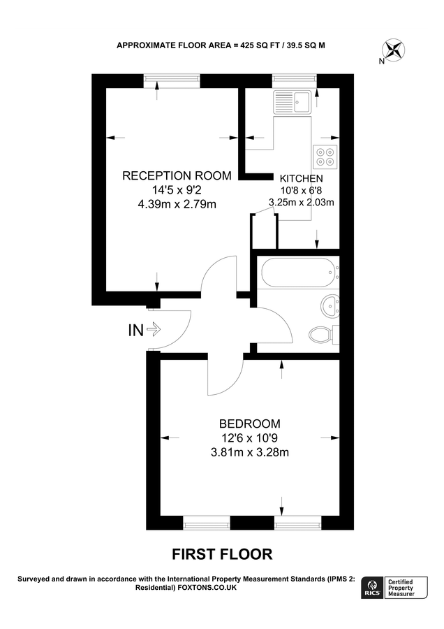 Квартира в Лондоне, Великобритания, 40 м² - фото 6