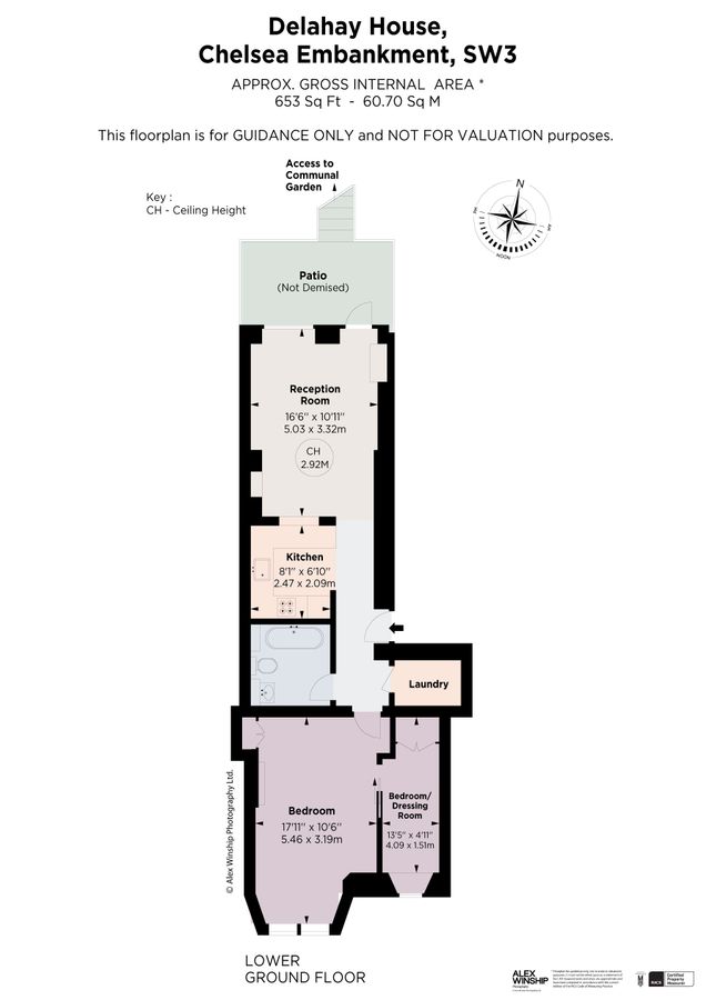 Квартира в Лондоне, Великобритания, 61 м² - фото 11