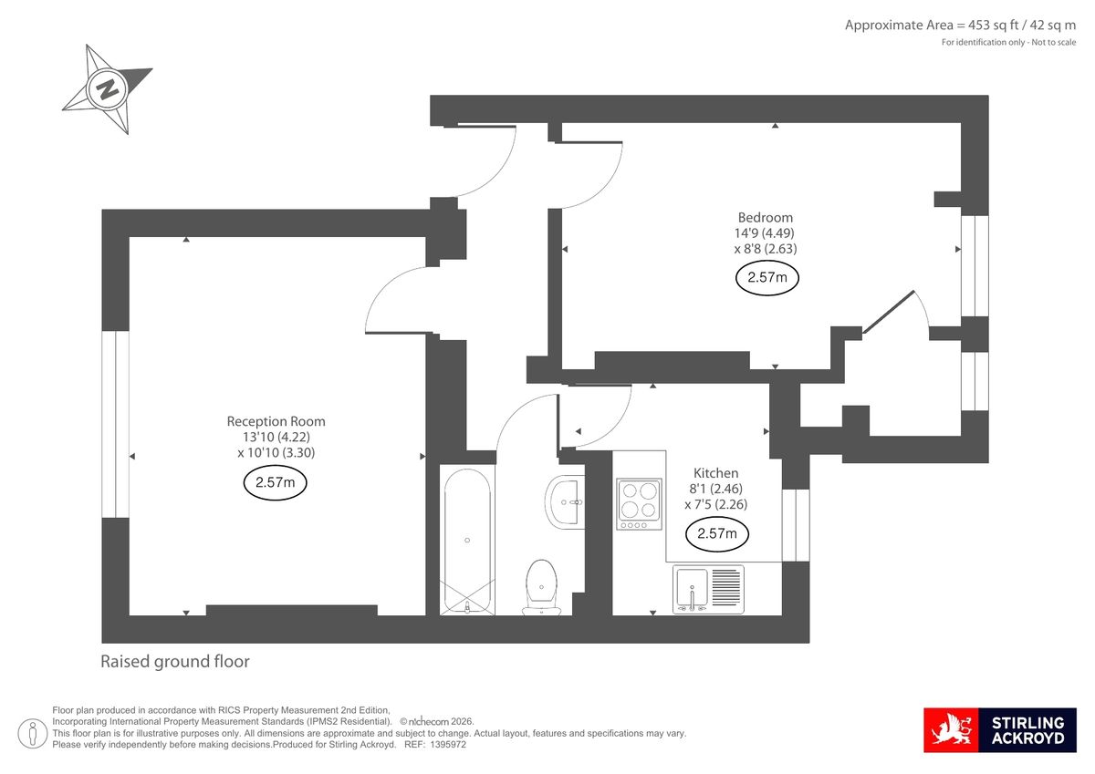 Квартира в Лондоне, Великобритания, 42 м² - фото 12