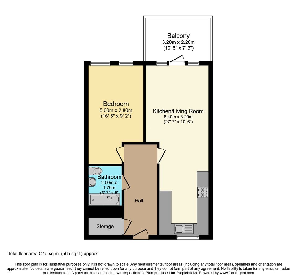 Квартира в Лондоне, Великобритания, 53 м² - фото 13