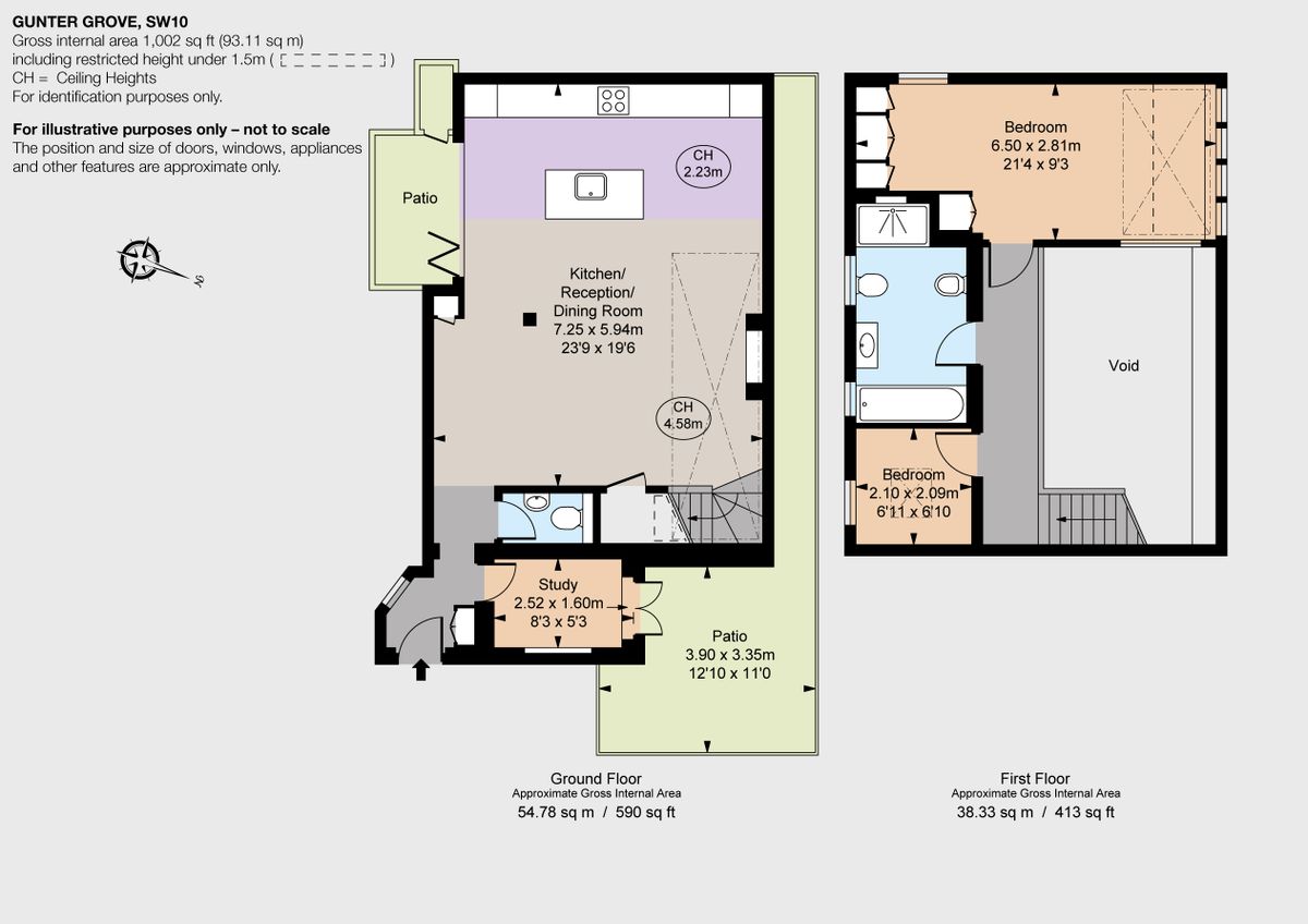 Квартира в Лондоне, Великобритания, 55 м² - фото 15