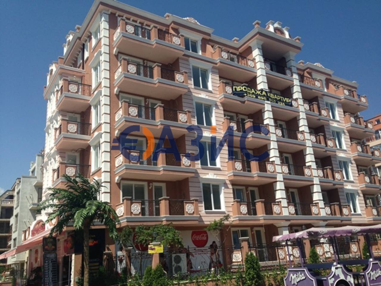 Апартаменты на Солнечном берегу, Болгария, 32.3 м² - фото 19