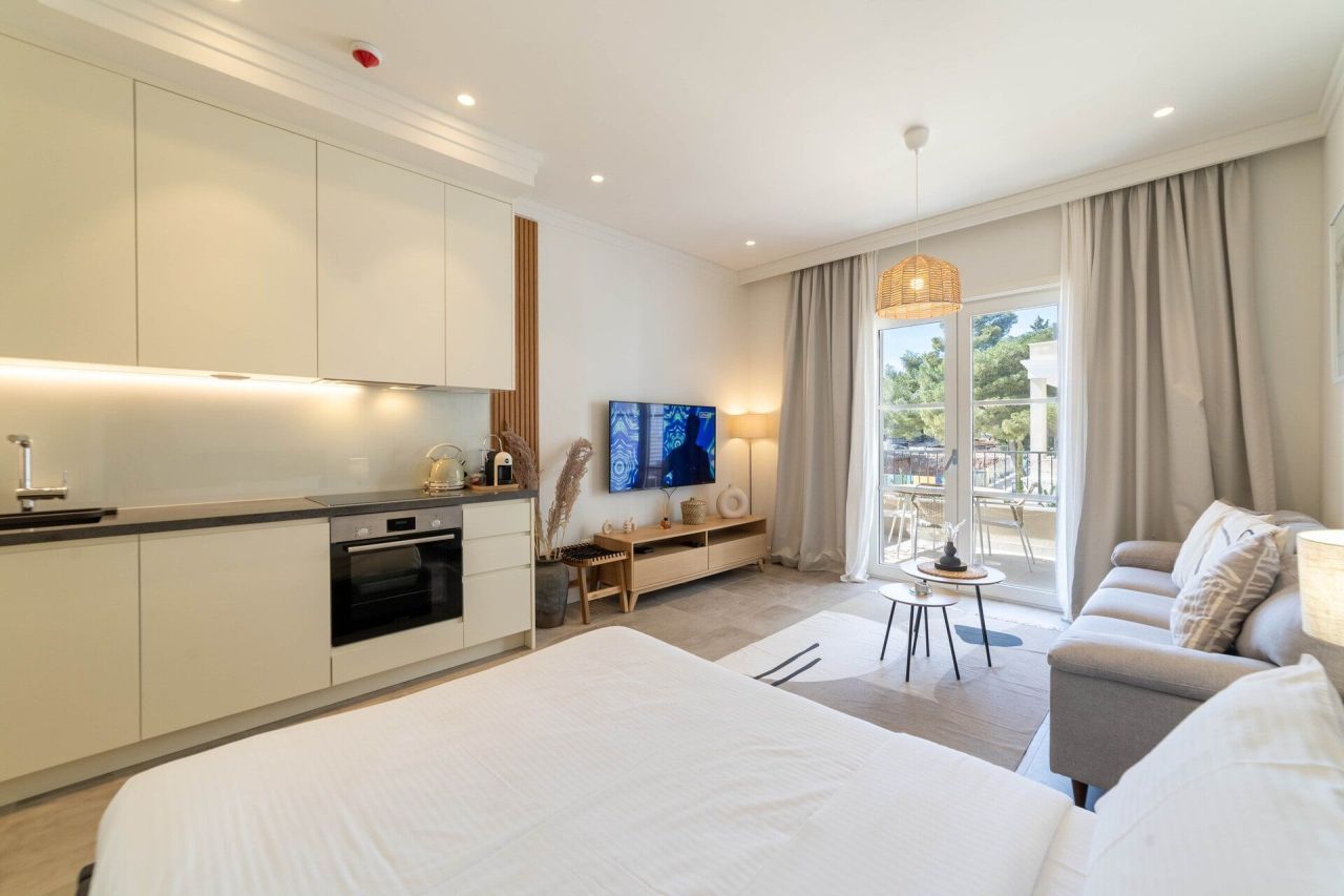 Апартаменты на полуострове Луштица, Черногория, 37 м² - фото 7