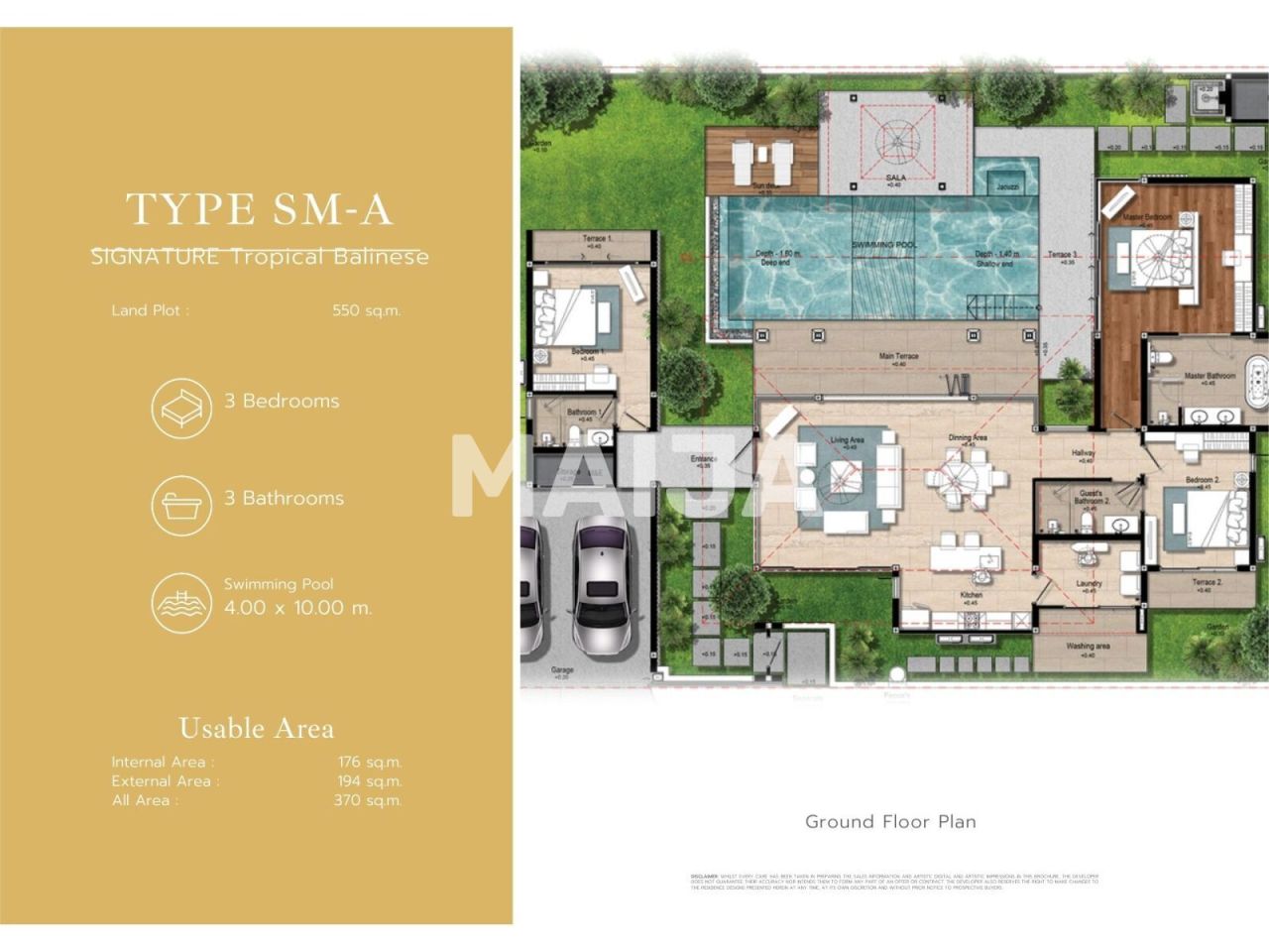 Вилла на острове Пхукет, Таиланд, 370 м² - фото 2