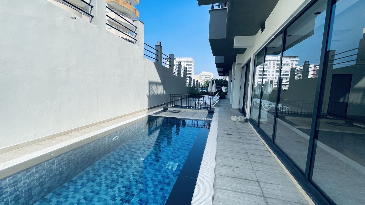 Апартаменты в Алании, Турция, 60 м² - фото 10