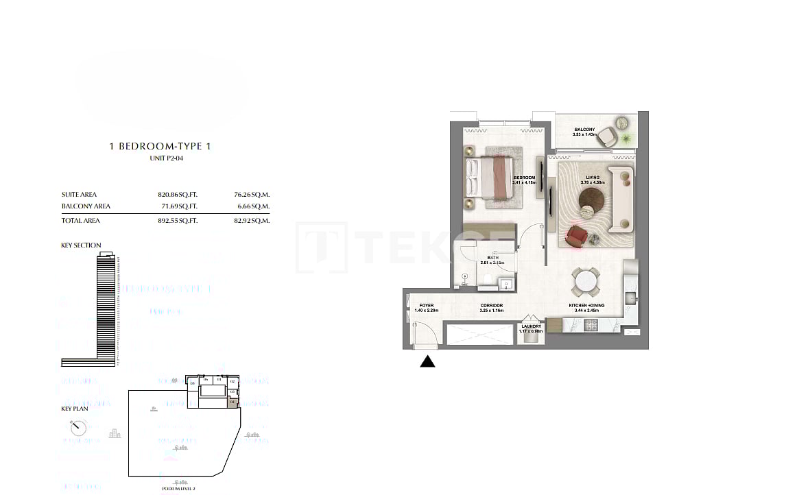 Апартаменты в Дубае, ОАЭ, 183 м² - фото 11