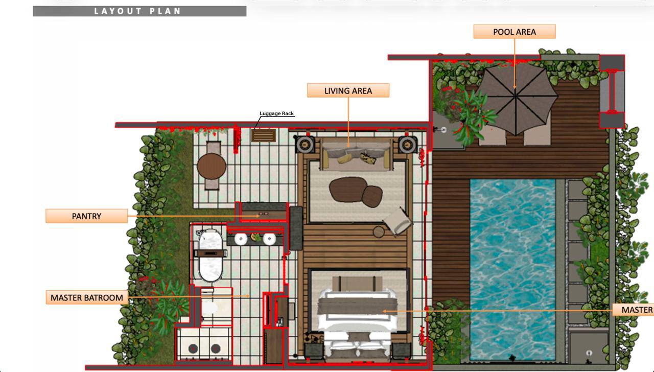 Вилла в Семиньяке, Индонезия, 79 м² - фото 10