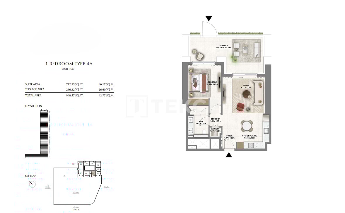 Апартаменты в Дубае, ОАЭ, 183 м² - фото 14