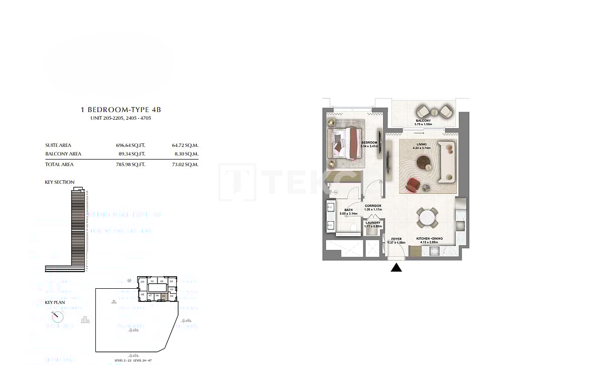 Апартаменты в Дубае, ОАЭ, 183 м² - фото 15