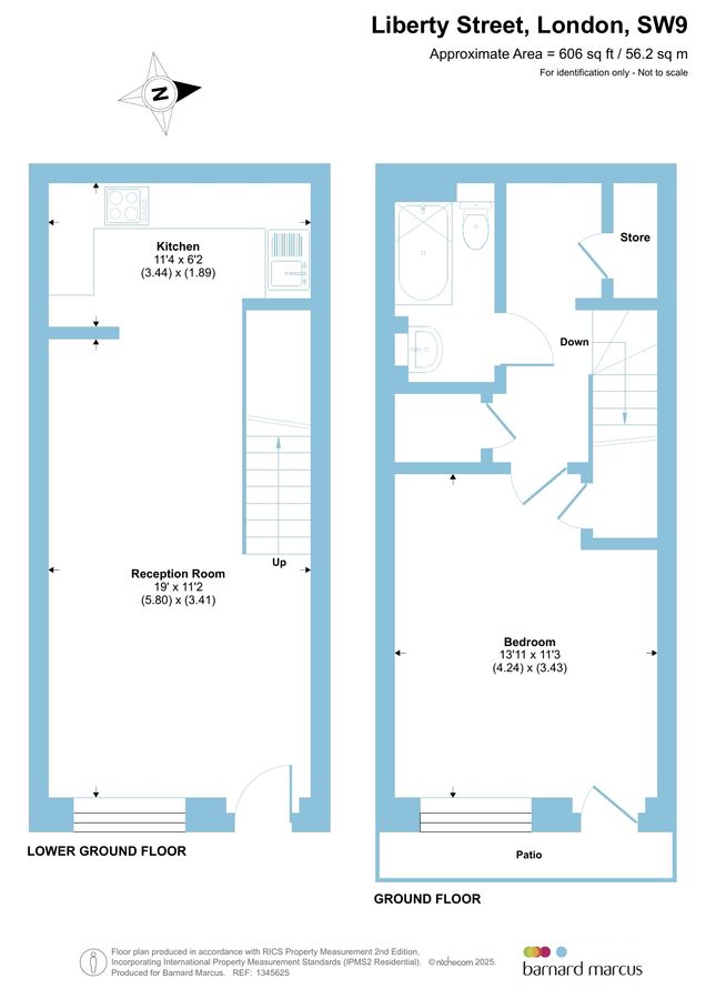 Квартира в Лондоне, Великобритания, 56 м² - фото 15