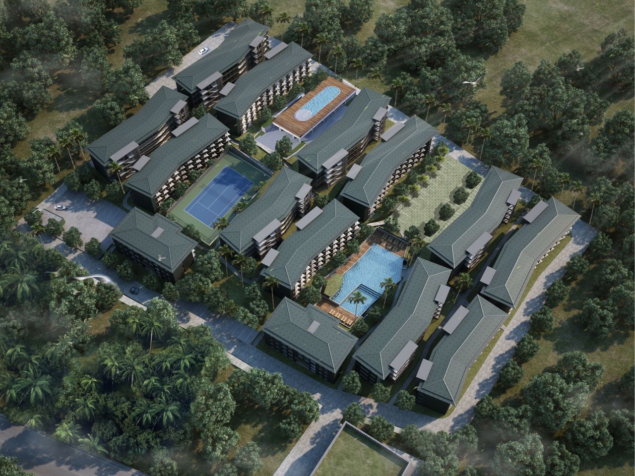 Апартаменты на Самуи, Таиланд, 29 м² - фото 1