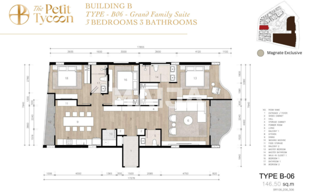 Апартаменты на острове Пхукет, Таиланд, 146.5 м² - фото 2