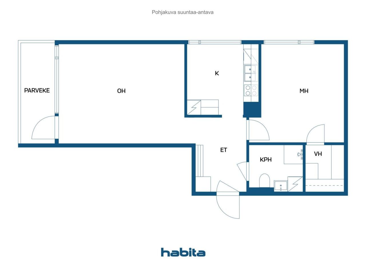 Апартаменты в Сипоо, Финляндия, 53 м² - фото 2