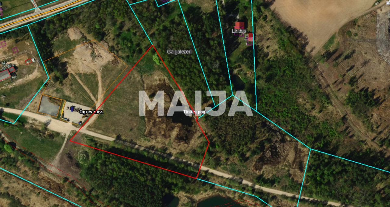 Земля в Огре, Латвия, 22 102 м² - фото 3