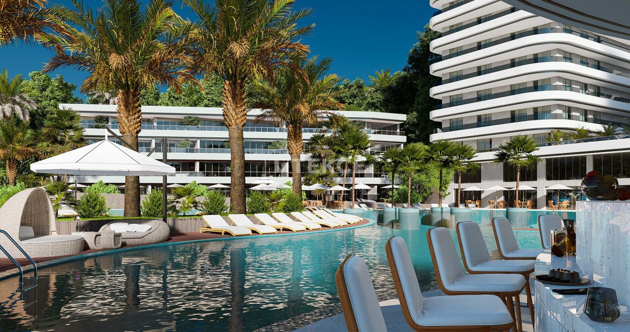 Апартаменты в Кушадасы, Турция, 55 м² - фото 13