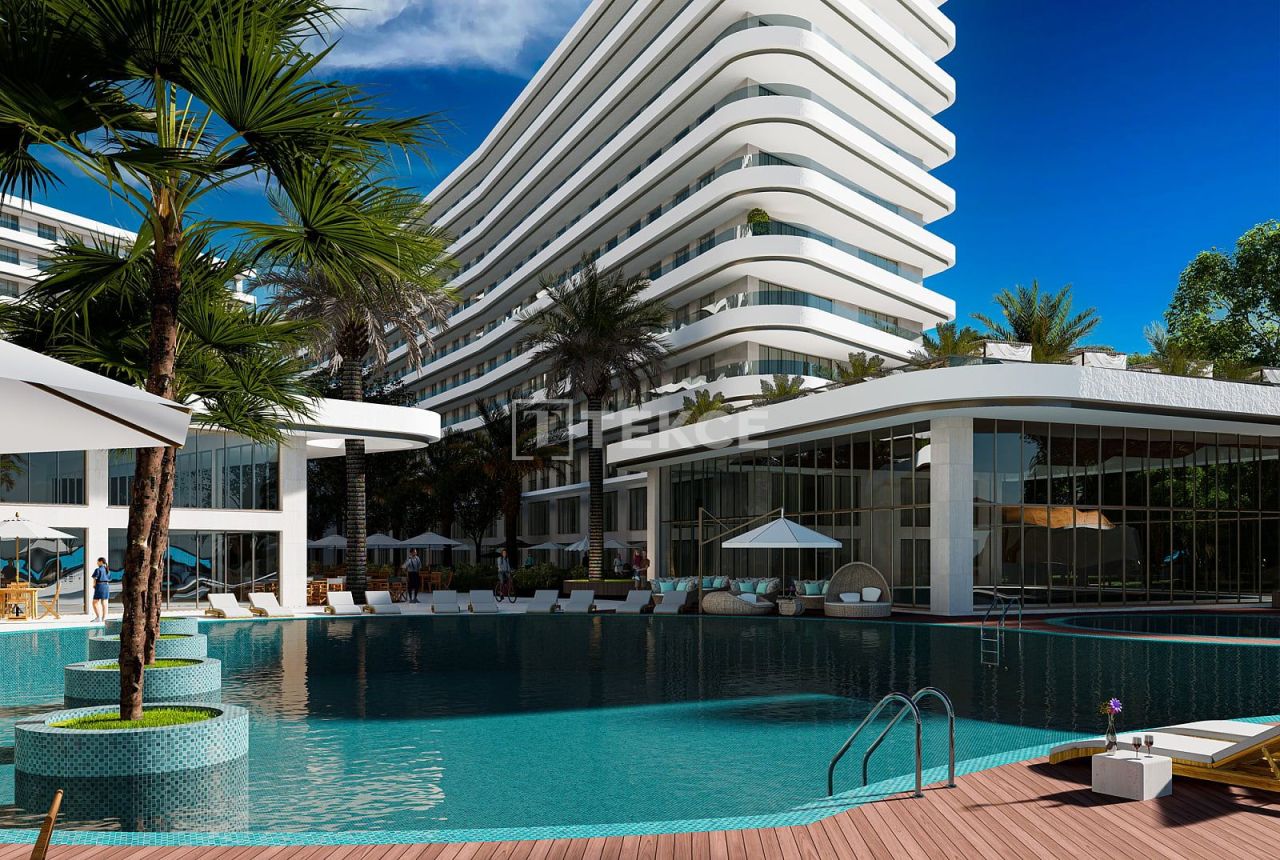 Апартаменты в Кушадасы, Турция, 55 м² - фото 14