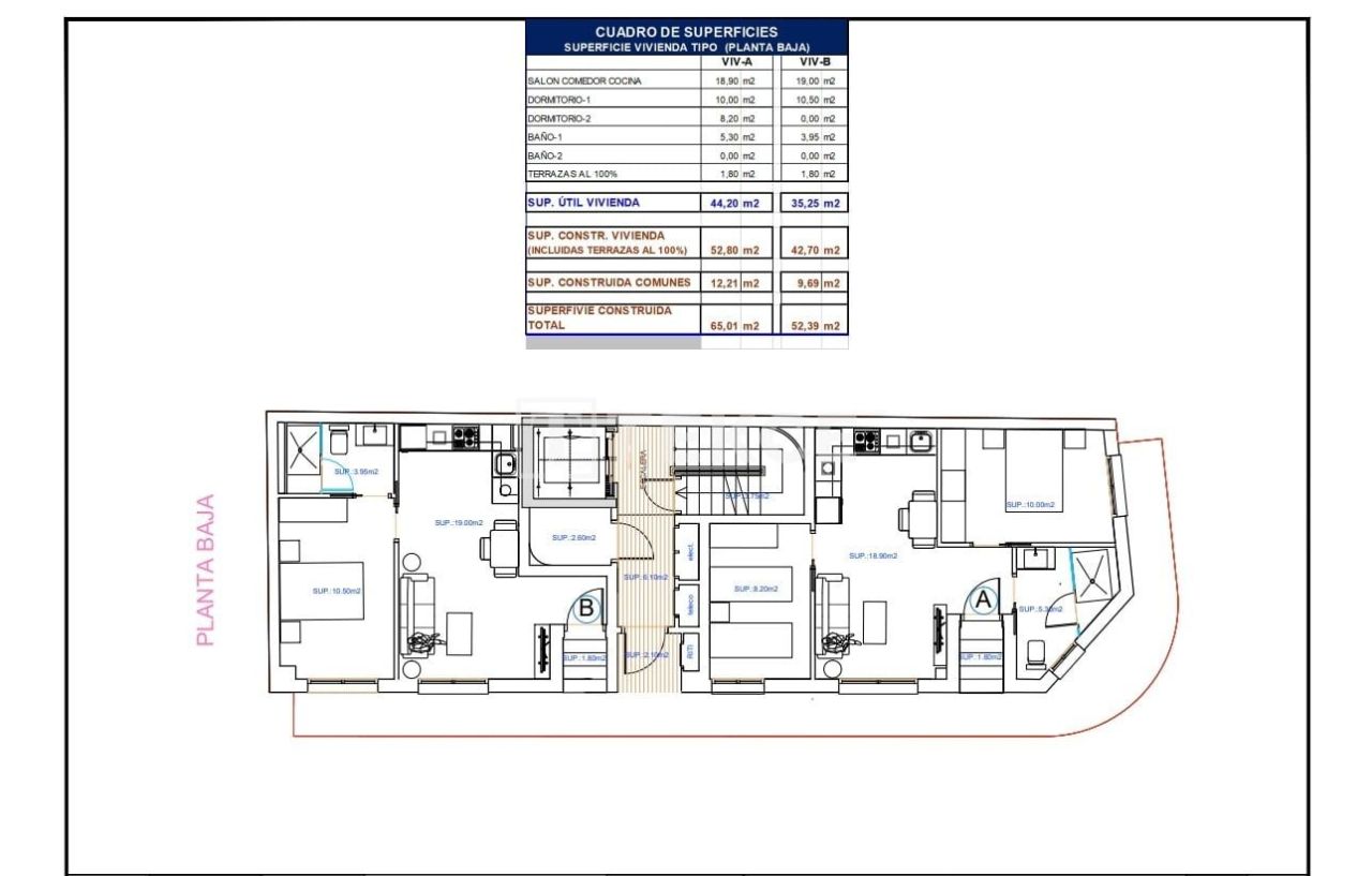 Апартаменты в Торревьехе, Испания, 52 м² - фото 14