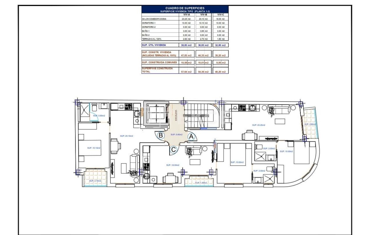 Апартаменты в Торревьехе, Испания, 52 м² - фото 15
