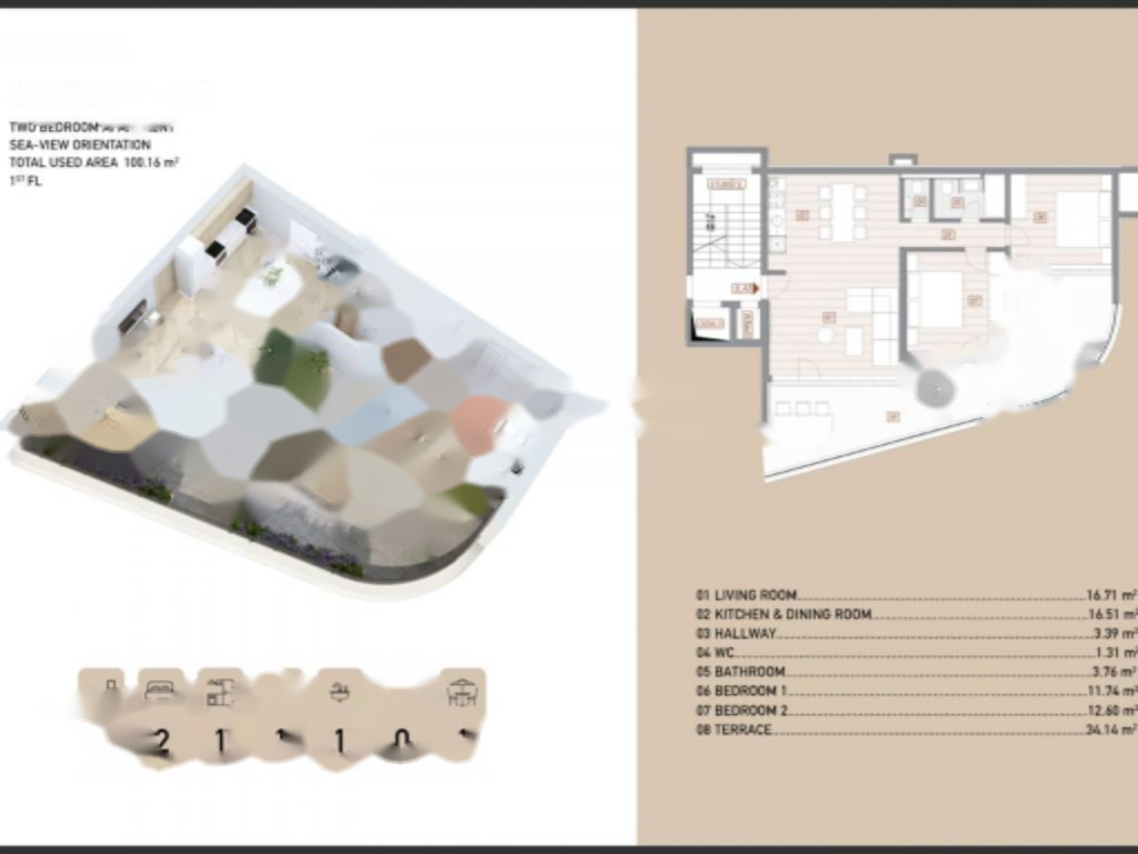 Квартира в Опатии, Хорватия, 100 м² - фото 8